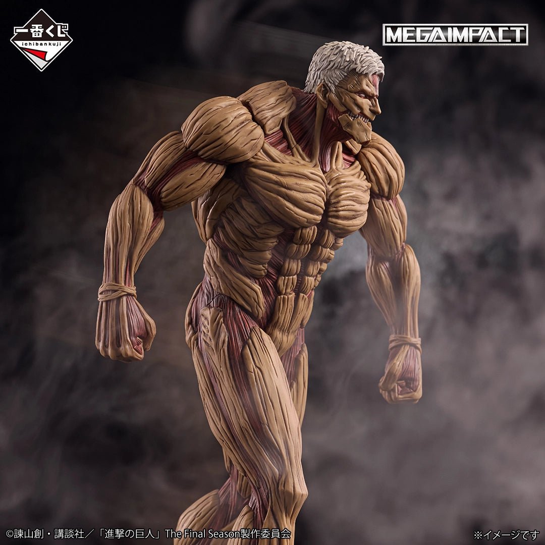 《預訂》Banpresto [一番賞] 進擊的巨人 ～各自的決意～MEGAIMPACT 鎧之巨人 - Microworks ACG