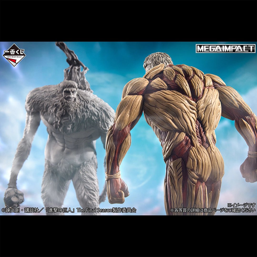 《預訂》Banpresto [一番賞] 進擊的巨人 ～各自的決意～MEGAIMPACT 鎧之巨人 - Microworks ACG
