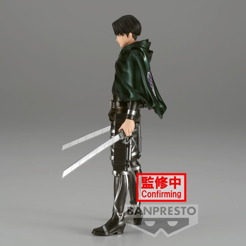 《預訂》Banpresto [景品] 進擊的巨人The Final Season 里維兵長 10週年紀念版《2023年12月發售》