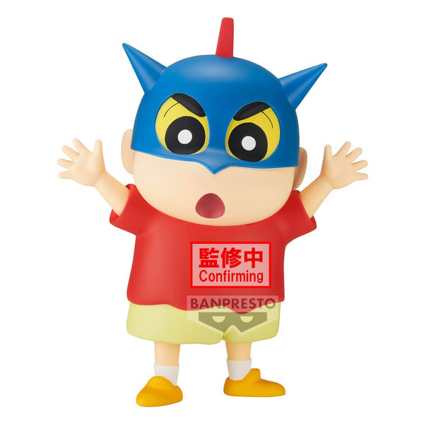 Banpresto [BIG SOFVIMATES] 蠟筆小新 小新 動感超人頭盔造型