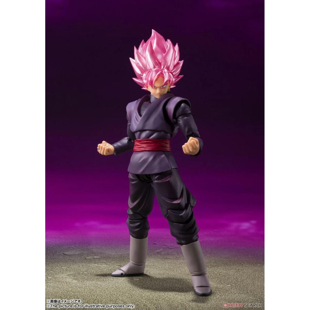 《預訂已截單》Bandai [SHF]《龍珠超》黑悟空 -超級撒亞人玫瑰- (2025版)