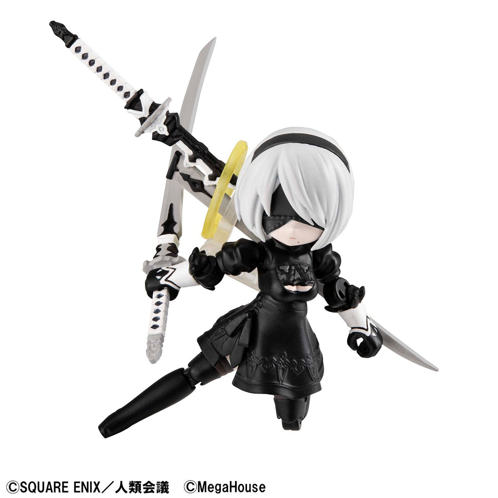 《預訂已截單》Megahouse [DESKTOP ARMY]NieR 尼爾：自動人形Ver1.1a 聯乘２B《2025年10月發售》