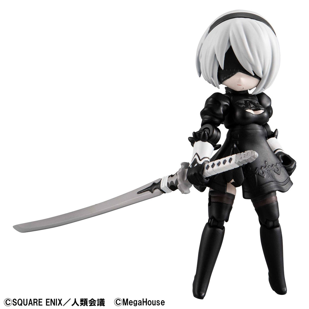 《預訂已截單》Megahouse [DESKTOP ARMY]NieR 尼爾：自動人形Ver1.1a 聯乘２B《2025年10月發售》