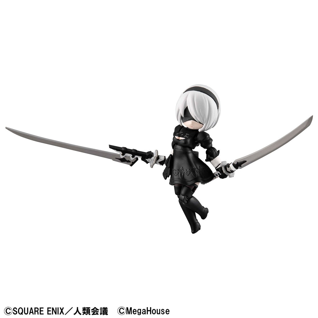 《預訂已截單》Megahouse [DESKTOP ARMY]NieR 尼爾：自動人形Ver1.1a 聯乘２B《2025年10月發售》
