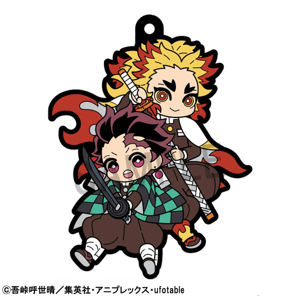 Megahouse [橡膠塊鎖匙扣]《鬼滅之刃》Vol.4 [再版]