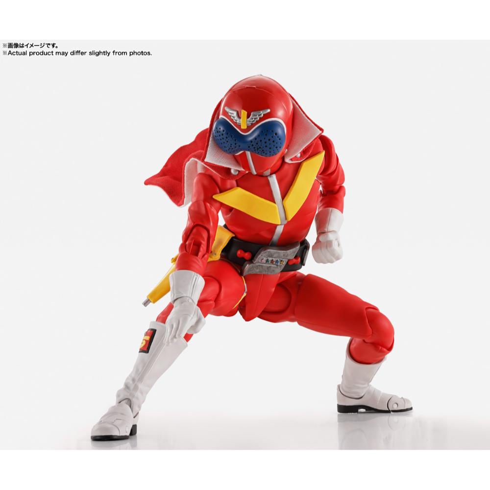 Bandai [SHF真骨彫製法]《秘密戰隊五連者》赤連者 (超級戰隊50周年版)