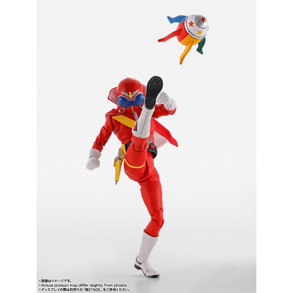 Bandai [SHF真骨彫製法]《秘密戰隊五連者》赤連者 (超級戰隊50周年版)