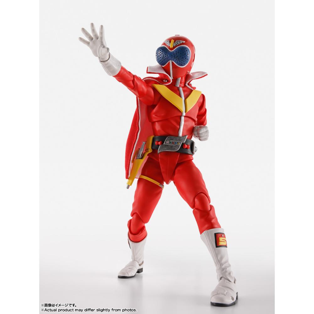 Bandai [SHF真骨彫製法]《秘密戰隊五連者》赤連者 (超級戰隊50周年版)