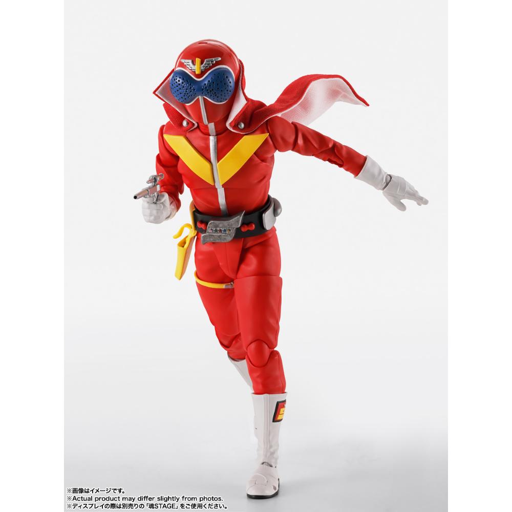 Bandai [SHF真骨彫製法]《秘密戰隊五連者》赤連者 (超級戰隊50周年版)