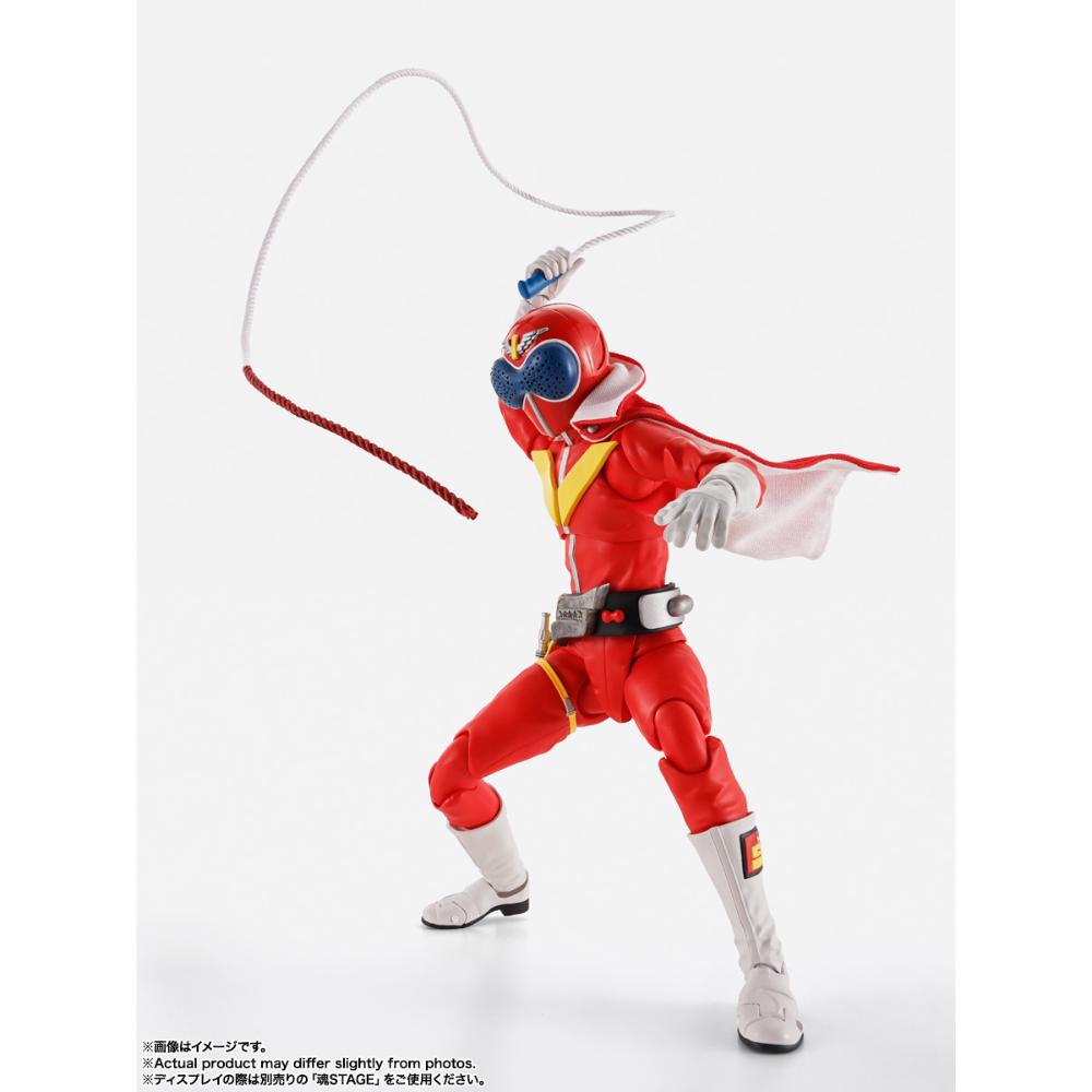 Bandai [SHF真骨彫製法]《秘密戰隊五連者》赤連者 (超級戰隊50周年版)