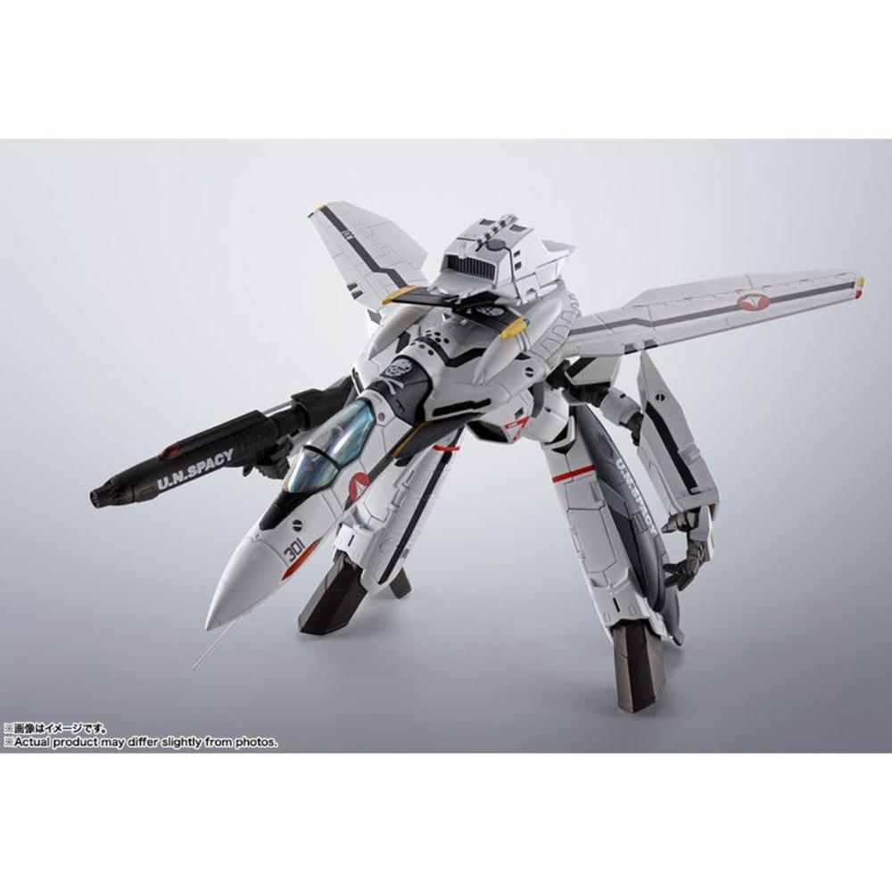 《預訂已截單》Bandai [HI-METAL R] VF-0S 鳳凰 (羅伊·福克專用機) + QF-2200D-B GHOST