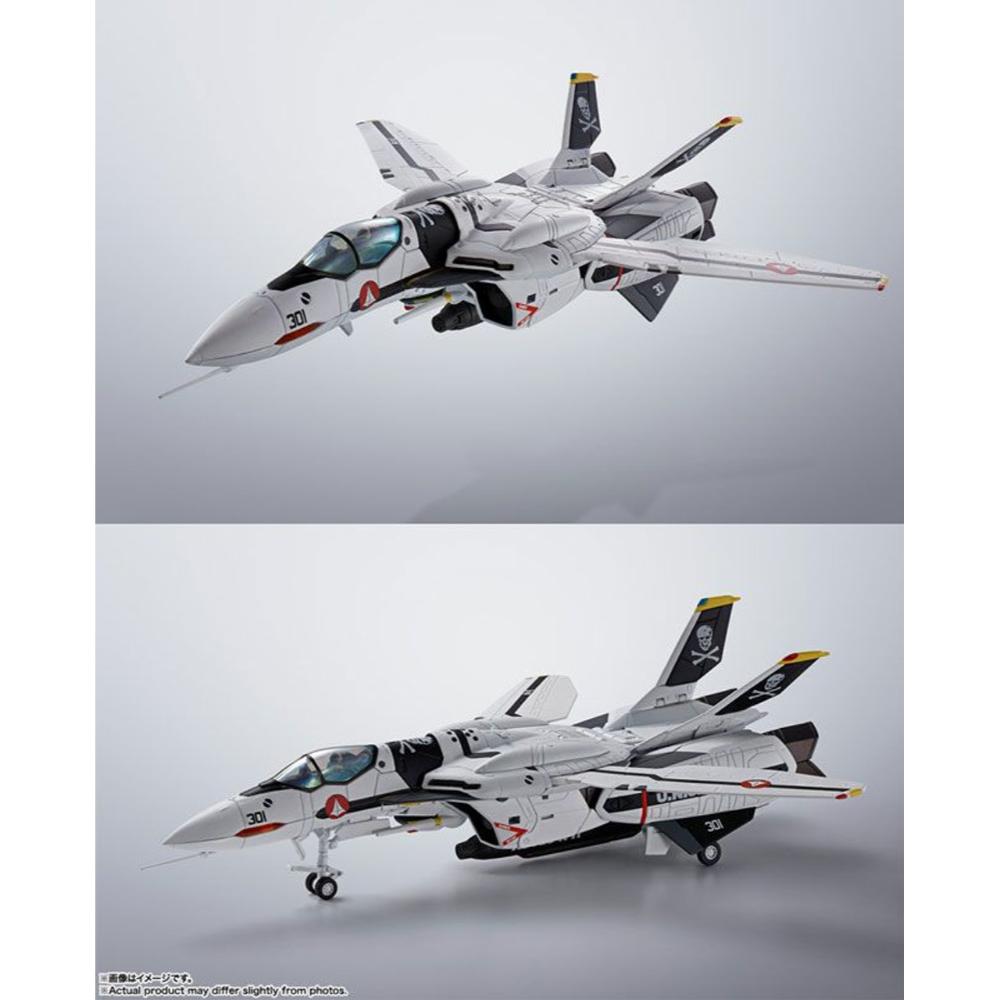 《預訂已截單》Bandai [HI-METAL R] VF-0S 鳳凰 (羅伊·福克專用機) + QF-2200D-B GHOST