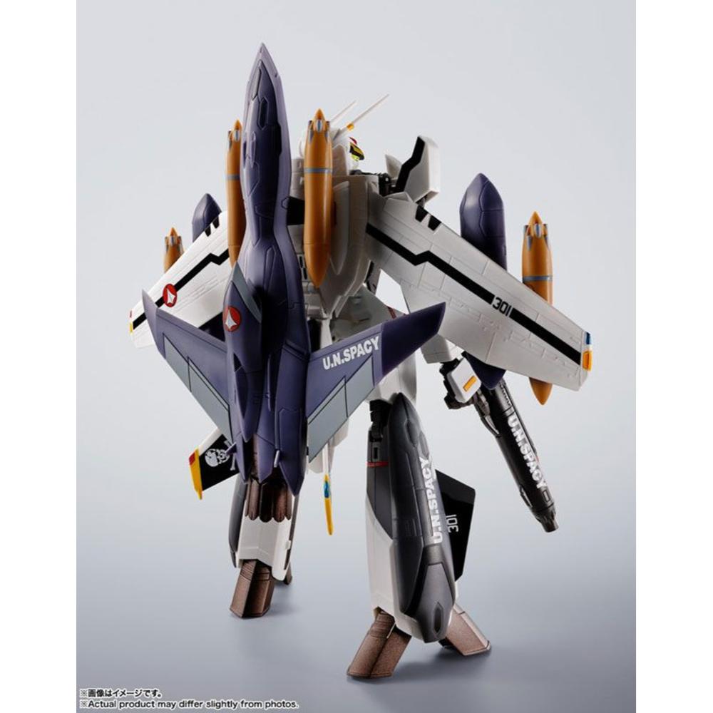 《預訂已截單》Bandai [HI-METAL R] VF-0S 鳳凰 (羅伊·福克專用機) + QF-2200D-B GHOST