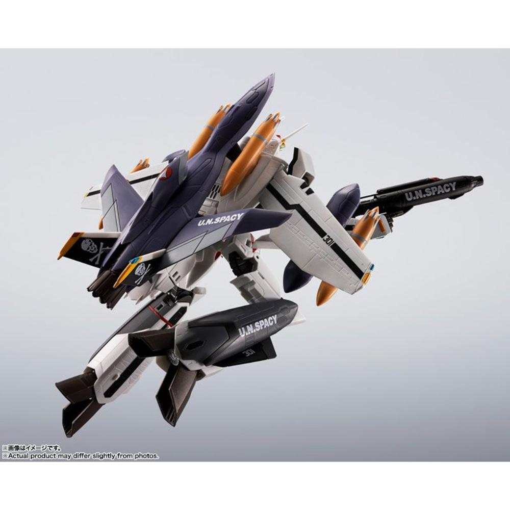 《預訂已截單》Bandai [HI-METAL R] VF-0S 鳳凰 (羅伊·福克專用機) + QF-2200D-B GHOST