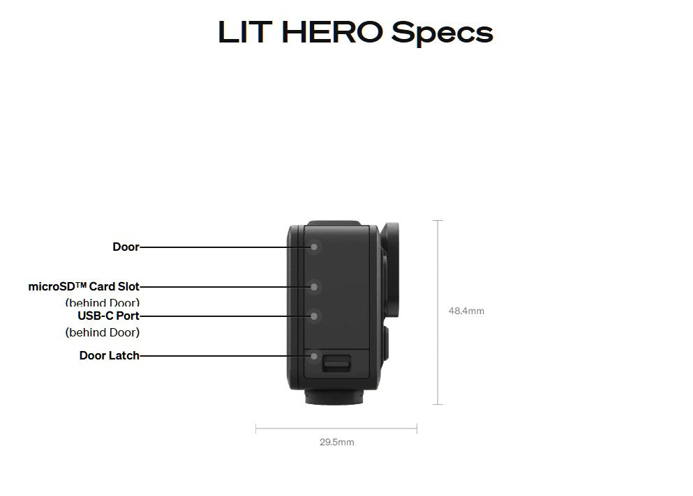 GoPro LIT HERO: Pocket-Size 4K for Every Adventure 運動相機
