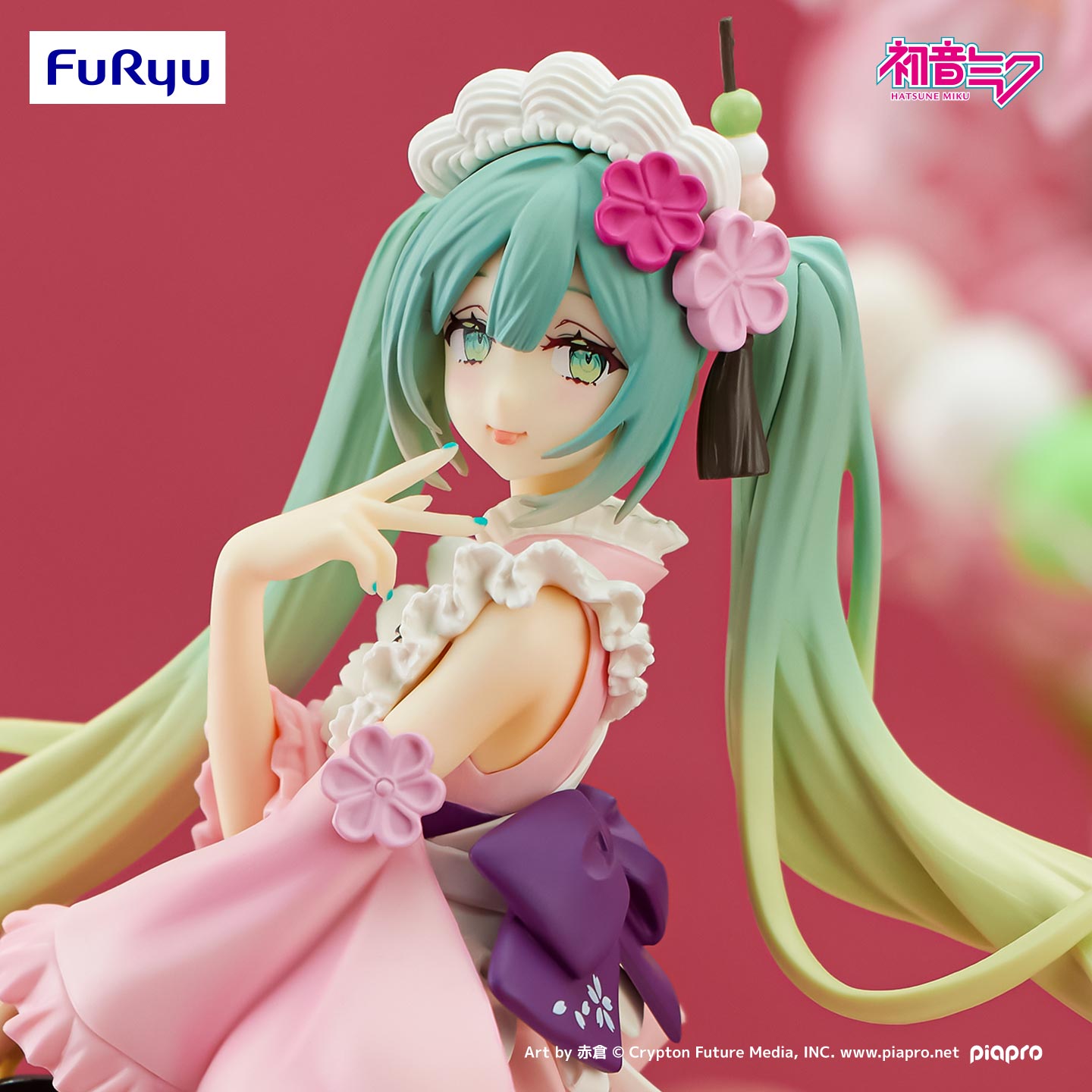 Furyu 初音未來 Exceed CreativeFigure 抹茶聖代Ver.