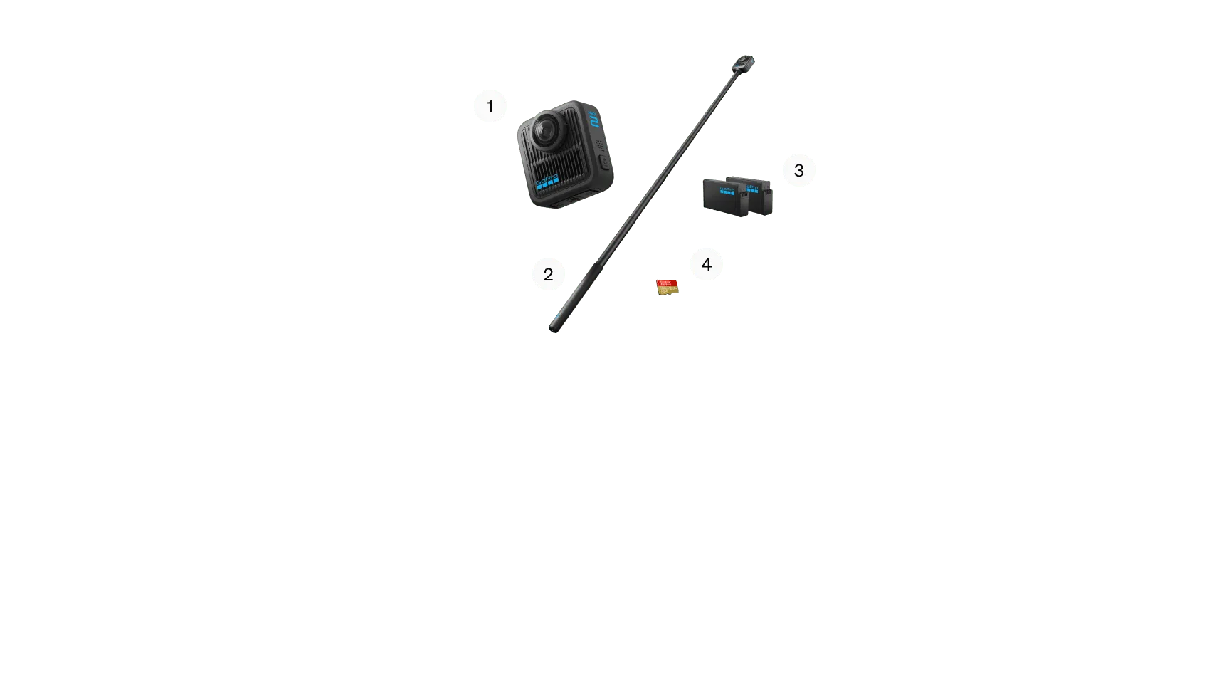 GoPro MAX2 + Accessories Bundle