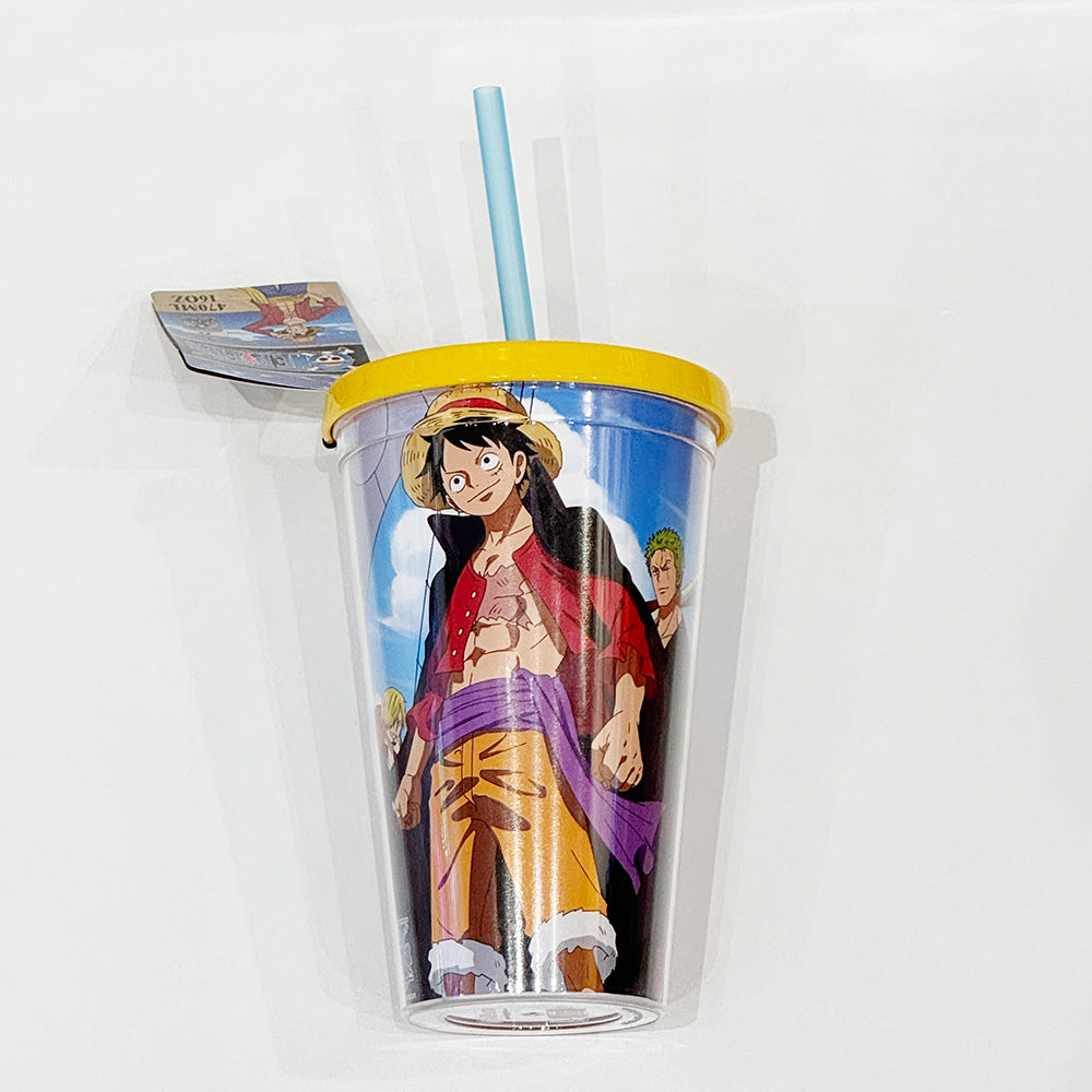 ONE PIECE 海賊王 吸管杯 470ml
