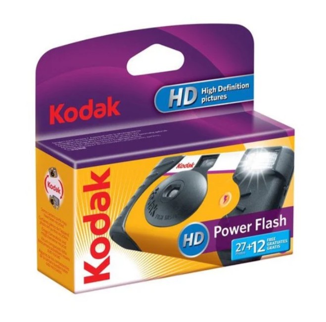 KODAK Power Flash 27+12 39exp Single Use Camera