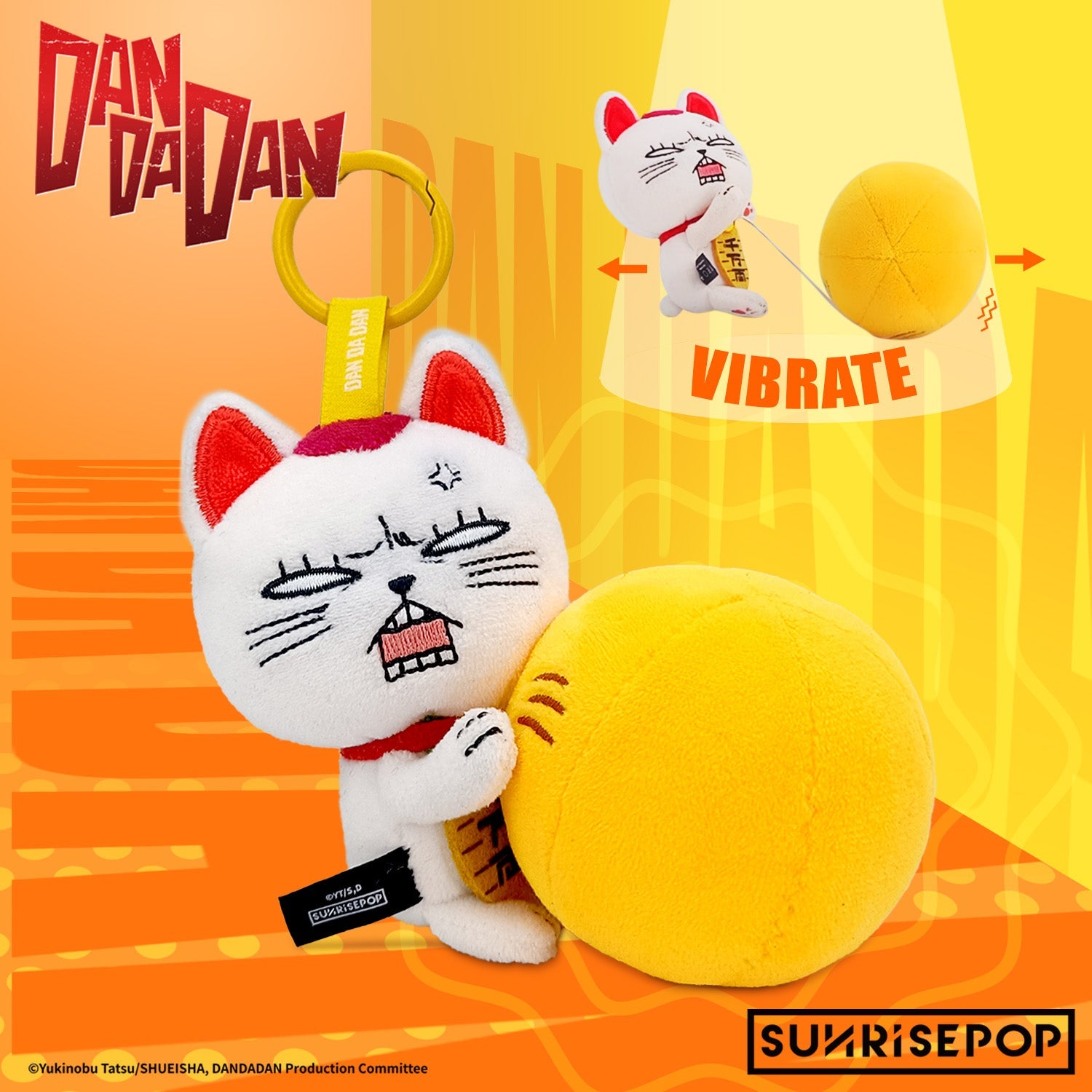 SUNRISEPOP [毛公仔]DAN DA DAN 高速婆婆拉線震動公仔