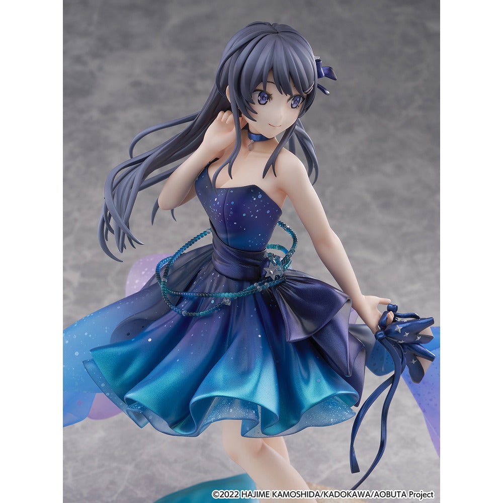 《預訂》SHIBUYA SCRAMBLE FIGURE《青春豬頭少年》櫻島麻衣 星空禮服 Ver. 1/7比例人像《2026年2月發售》 - Microworks ACG