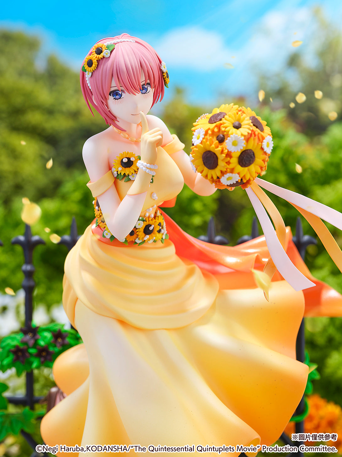 《預訂》SHIBUYA SCRAMBLE FIGURE 劇場版《五等分的新娘》中野一花 -Floral Dress Ver.- 1/7 比例模型 《2024年3月發售》
