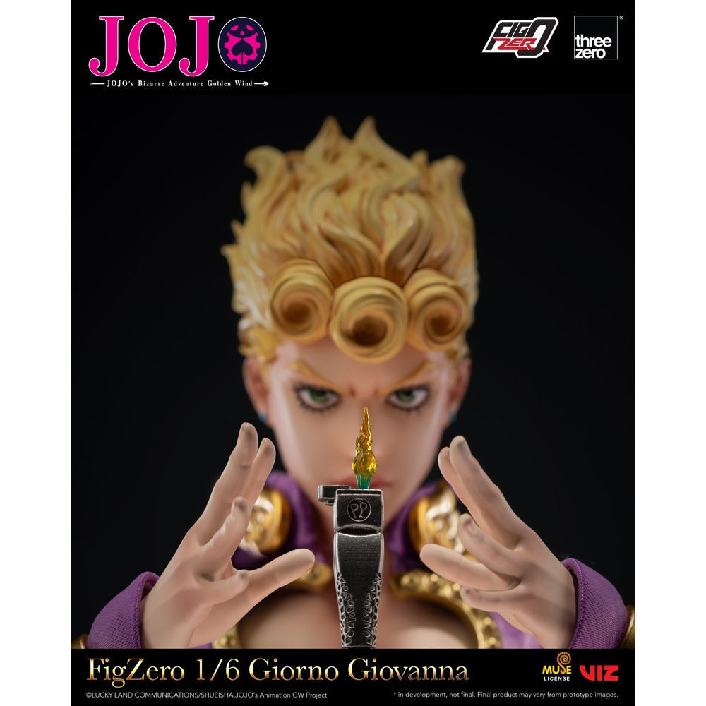 《預訂已截單》threezero JOJO的奇妙冒險：黃金之風 FigZero 1/6 喬魯諾 喬巴拿《2025年第四季發售》