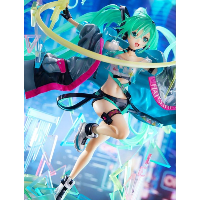 SHIBUYA SCRAMBLE FIGURE 《世界計劃 繽紛舞台！feat.初音未來》1/7 比例人像 初音未來 -RAGE 世界計劃 2020 Ver.-