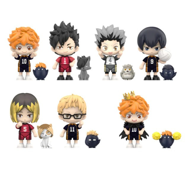 排球少年!! 拉鍊娃娃 第一彈 飛吧 盲抽1個 (共6+1隱藏款)