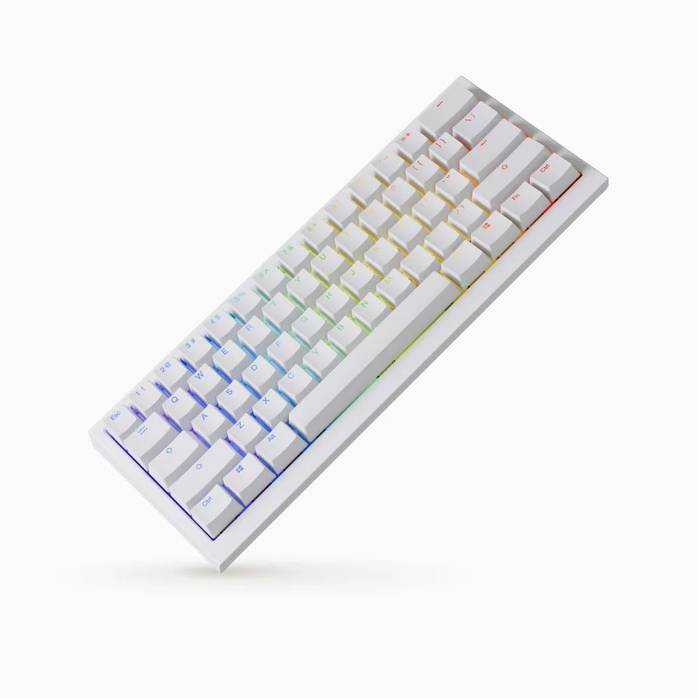 Ducky One X Wireless 2.4GHz/Bluetooth/Wired 61 keys RGB 電感軸 機械鍵盤