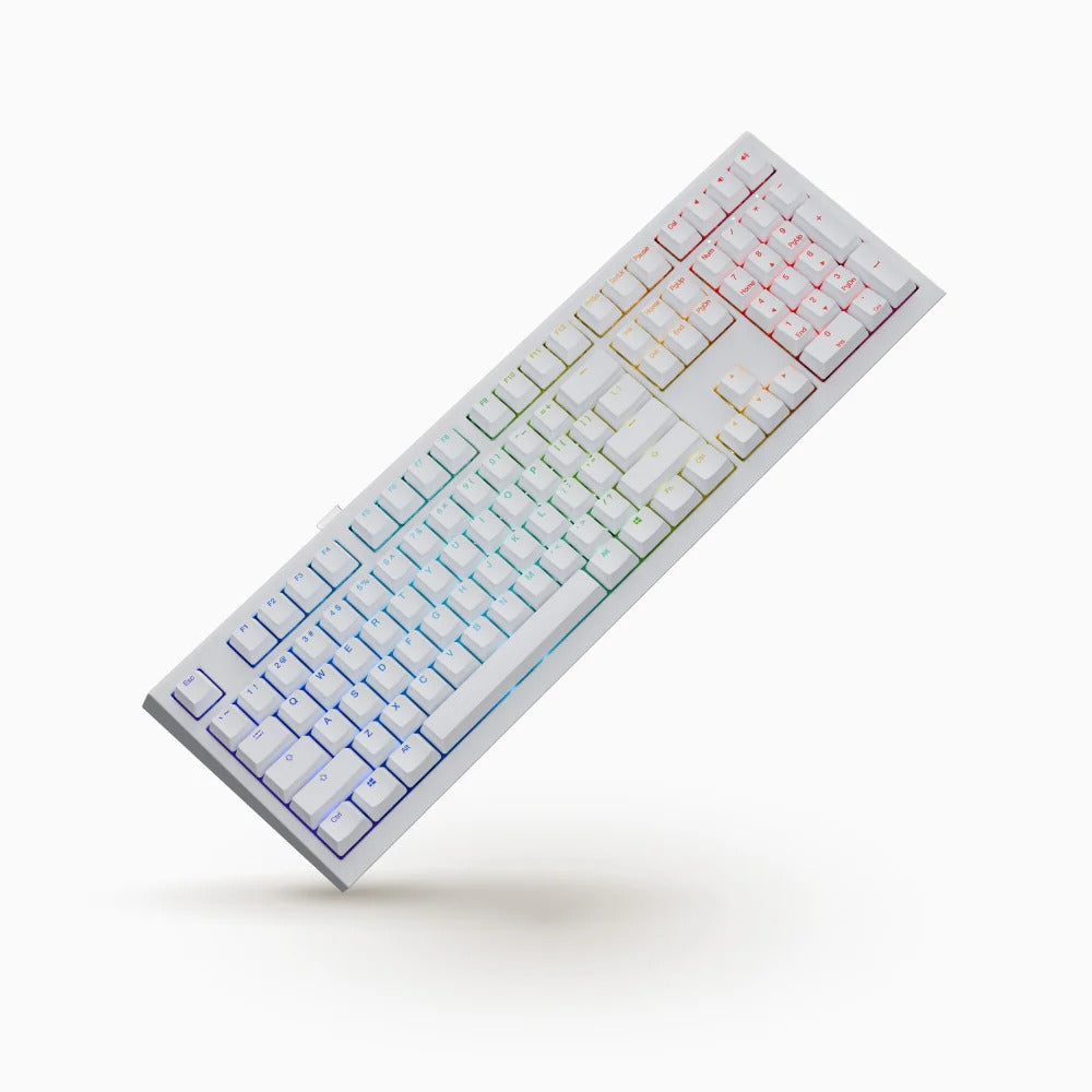Ducky One X Wireless 2.4GHz/Bluetooth/Wired 108 keys RGB 電感軸 機械鍵盤