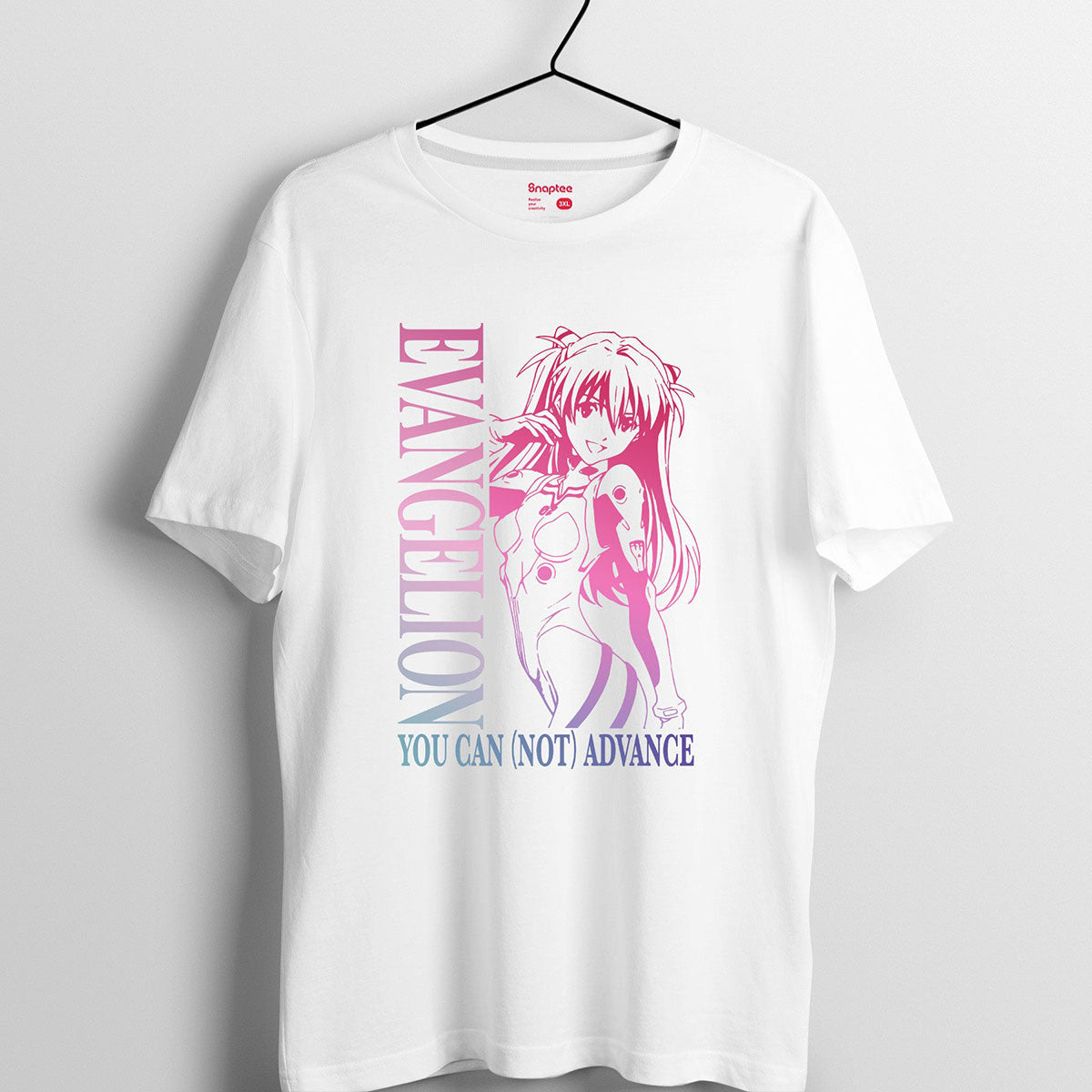 新世紀福音戰士 T-shirt 明日香 (白色) 服裝 Microworks Online Store
