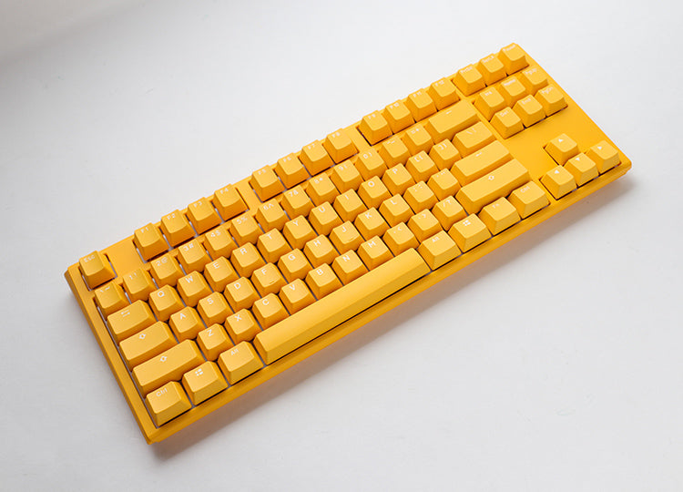 Ducky One 3 Yellow TKL 87 keys RGB 鍵盤及滑鼠 Microworks Online Store
