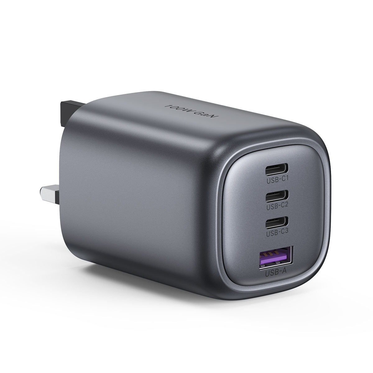 UGREEN GaN 100W USB Fast Wall Charger (4-Ports) 插牆式USB充電器 充電器 Microworks Online Store