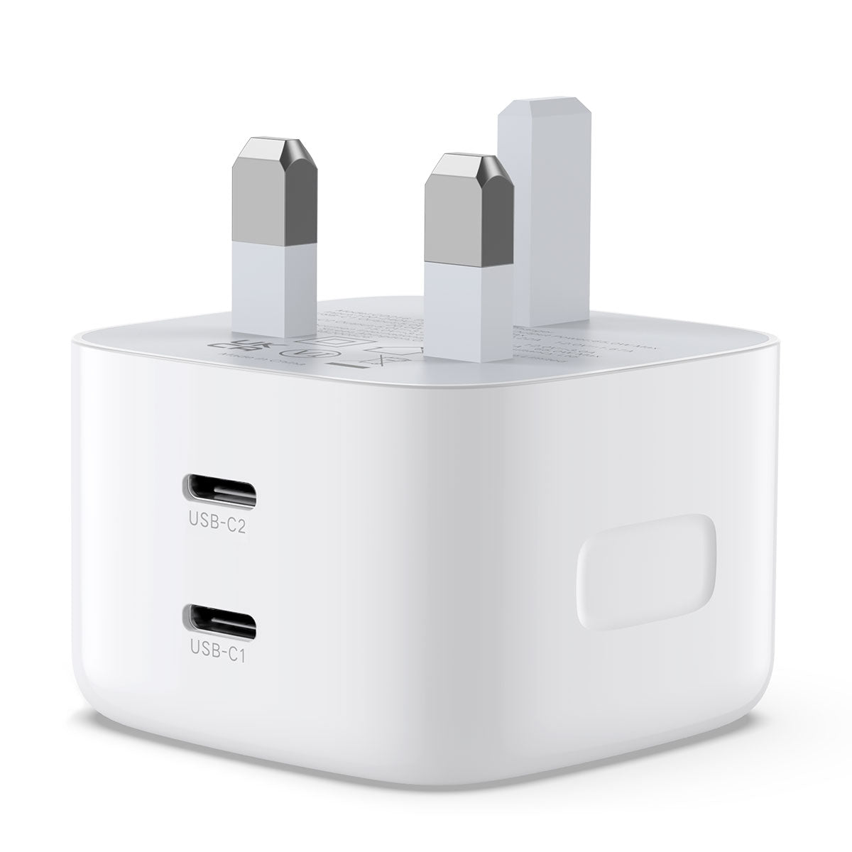 UGREEN GaN 65W USB Fast Wall Charger (2-Ports) 插牆式USB充電器 充電器 Microworks Online Store