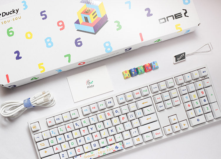 Ducky x SOU SOU One 2 108 keys 機械鍵盤 鍵盤及滑鼠 Microworks Online Store