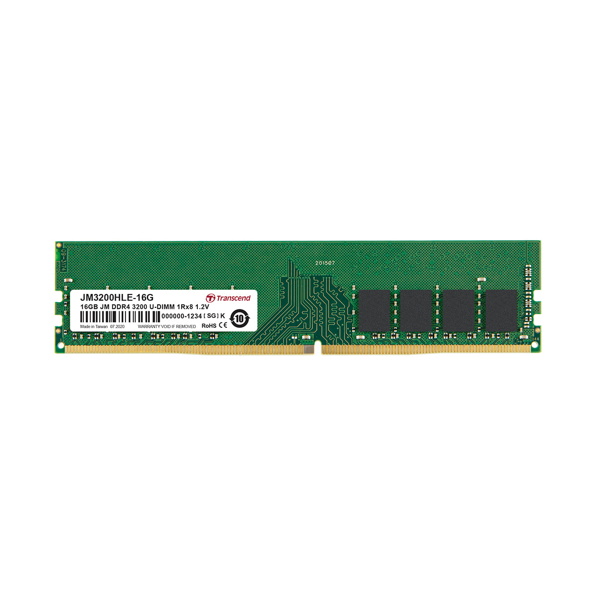 Transcend (JetRam) DDR4-3200 桌上電腦記憶體 記憶體模組 Microworks Online Store