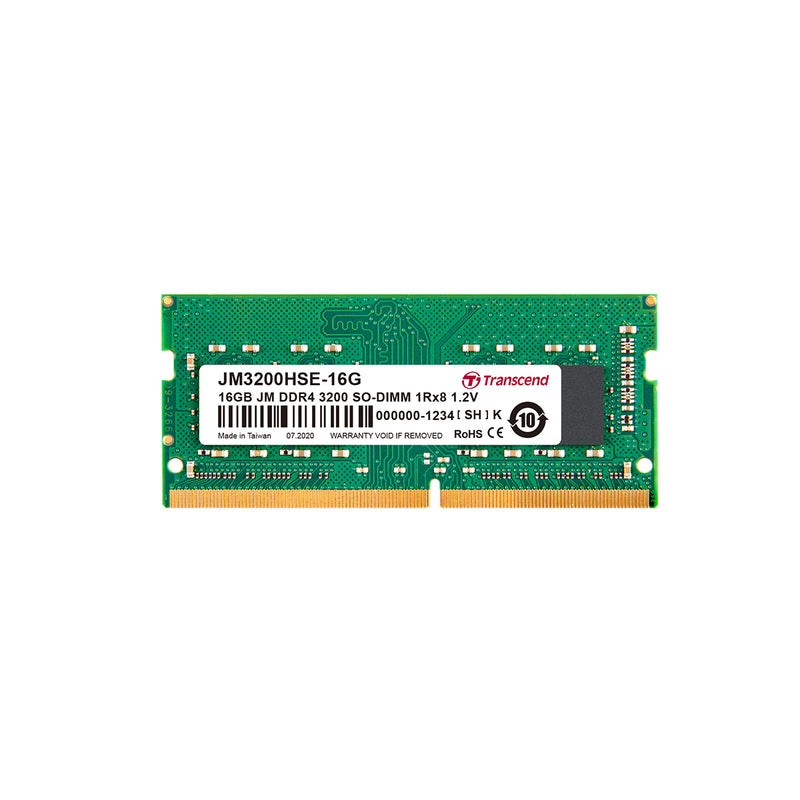 Transcend (JetRam) DDR4-3200 手提電腦記憶體 記憶體模組 Microworks Online Store