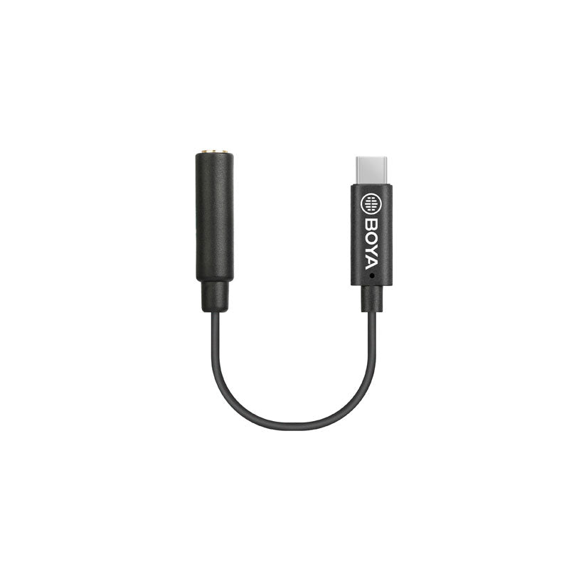 BOYA K4 音頻轉接線 (3.5mm TRS(母)轉USB Type-C) 咪高風配件 Microworks Online Store