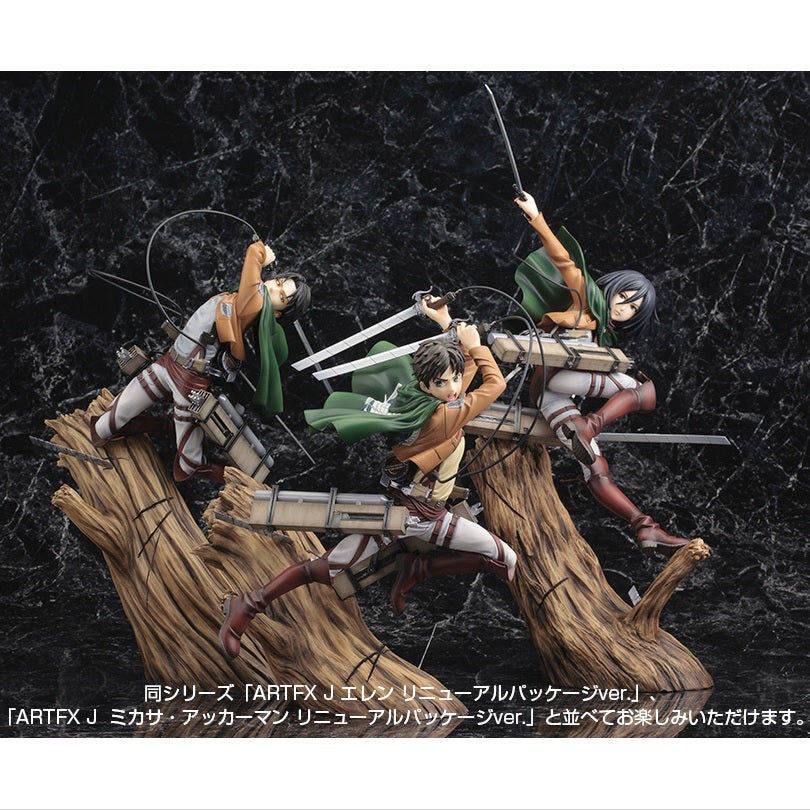 Kotobukiya 壽屋 [Artfx J] 《進擊的巨人》18 PVC - 里維·阿加曼 (Renewal Package Ver.)(再販)