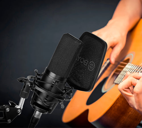 BOYA M1000 大振膜電容咪 (XLR) 立體聲咪高風 Microworks Online Store