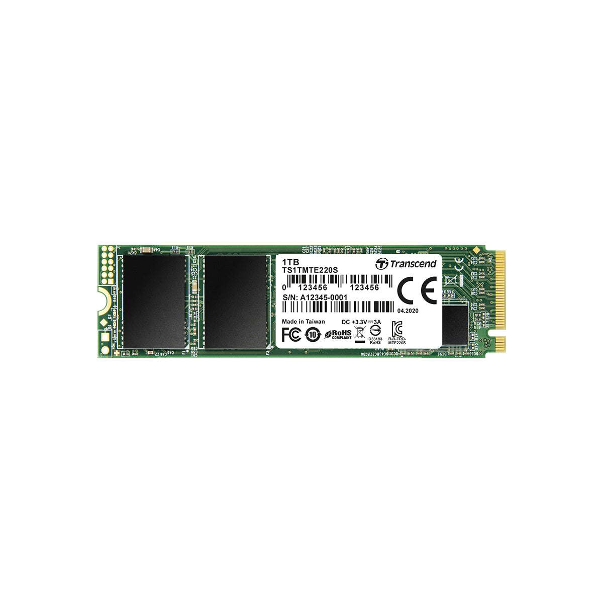 Transcend PCIe SSD 220S 固態硬碟 SSD固態硬碟 Microworks Online Store