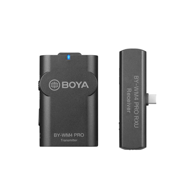 BOYA WM4PRO-K5 雙通道無線咪 (接收+發射 (USB Type-C)) 無線咪高風 Microworks Online Store