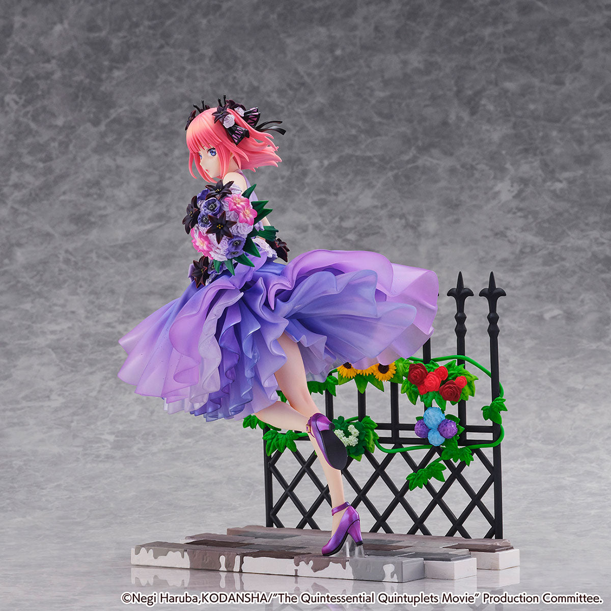SHIBUYA SCRAMBLE FIGURE 劇場版《五等分的新娘》中野二乃 -Floral Dress Ver.- 1/7 比例模型