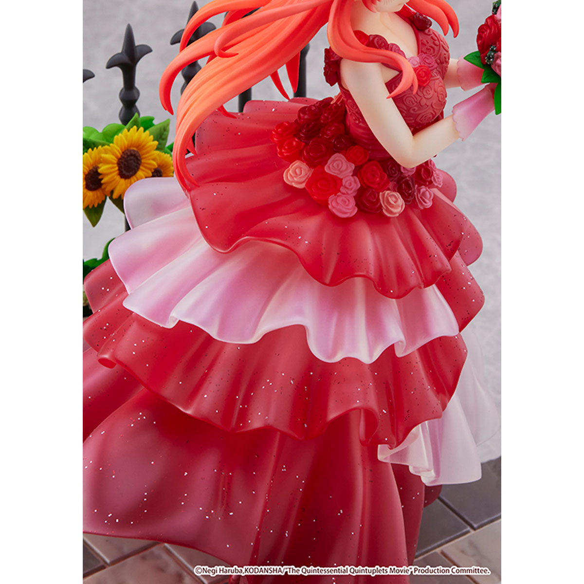 SHIBUYA SCRAMBLE FIGURE 劇場版《五等分的新娘》中野五月 -Floral Dress Ver.- 1/7 比例模型