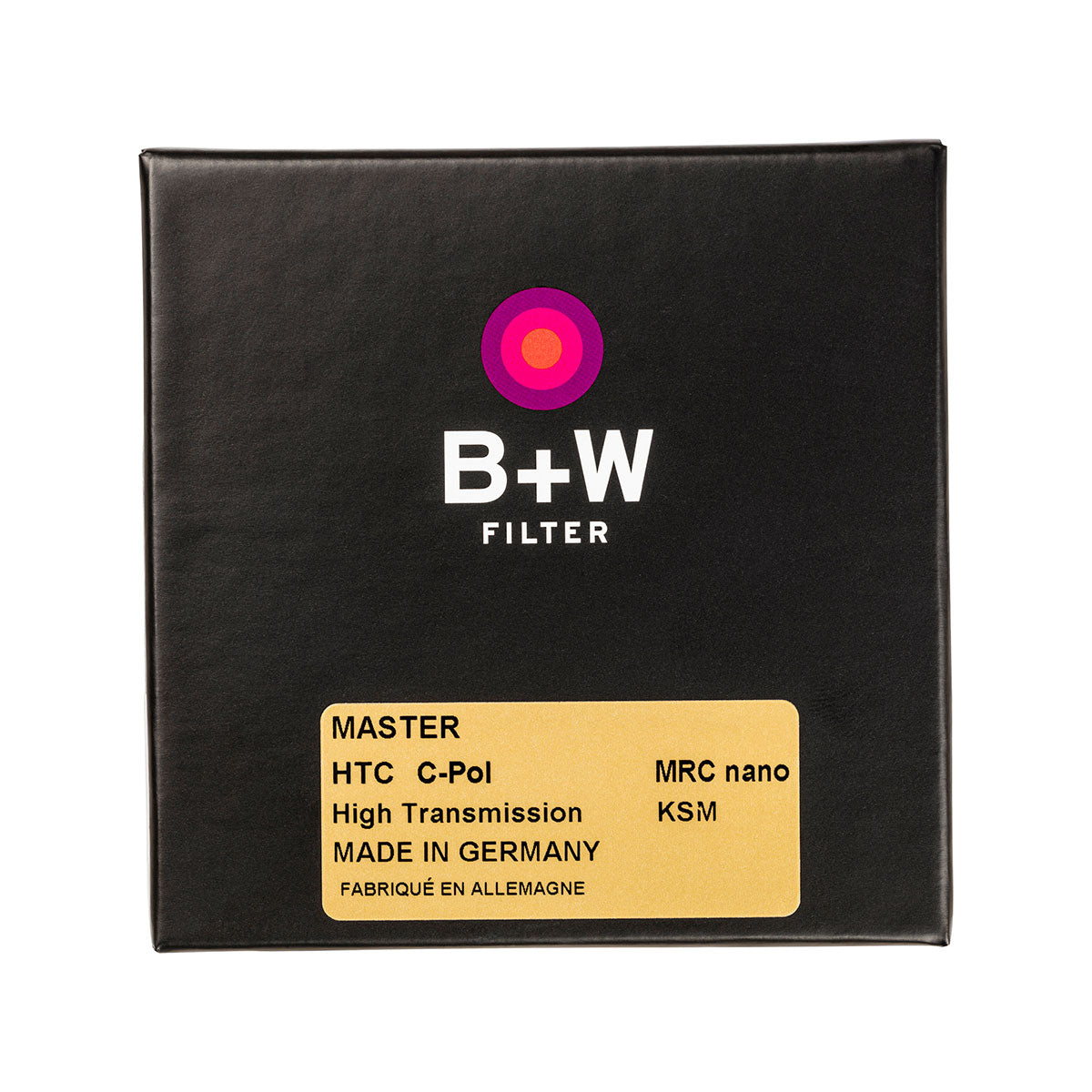 B+W Master HTC C-POL Filter KSM MRC Nano (CPL 環型偏光鏡) 濾鏡 Microworks Online Store