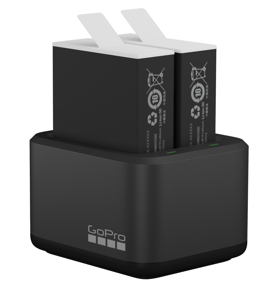GoPro Dual Battery Charger + Enduro Battery (2粒) 運動相機配件 Microworks Online Store